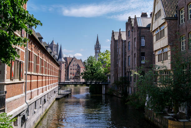 istock Urban Architecture in Ghent 864413354