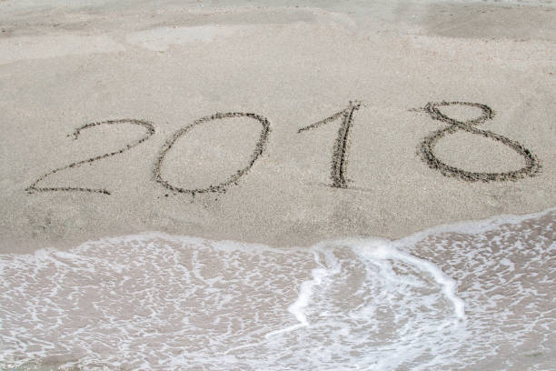 istock 2018 written on the sand of a beach 864416658