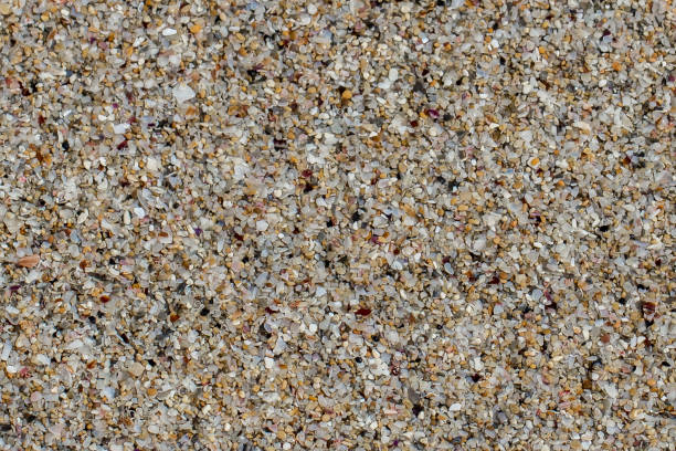istock Closeup of sand, simple clean texture sandy background 864417808