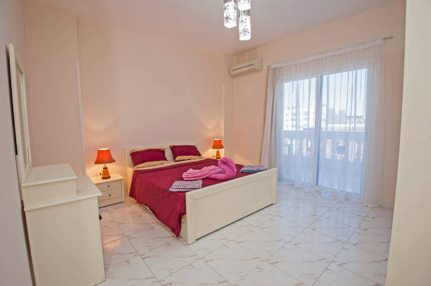 istock Bedroom interior design in apartment home 864419050