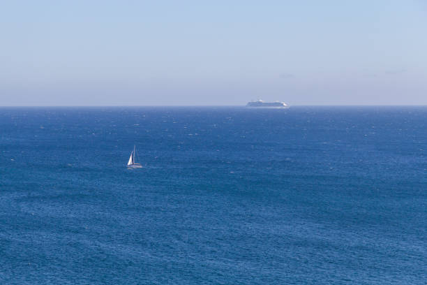 istock Ships in the ocean in Cascais 864419830