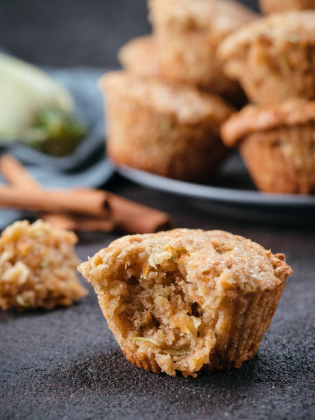 istock Muffins with zucchini, carrots, apple and cinnamon 864419972