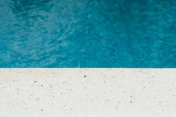 istock Edge of swimming pool. Nobody 864422672