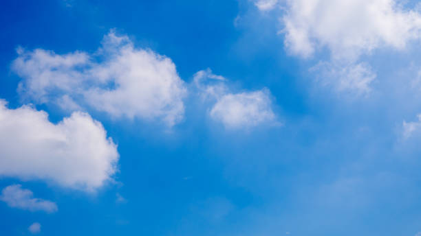 istock Beautiful cloudy blue sky during the day 864427966