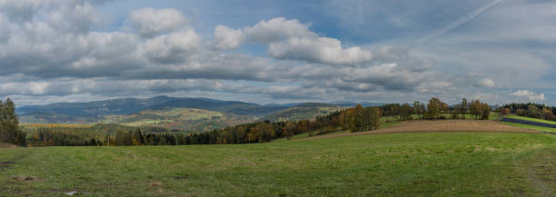 istock Fields and meadows near Roprachtice village 864433236