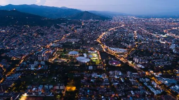 The south side of the city of Cali, Colombia.