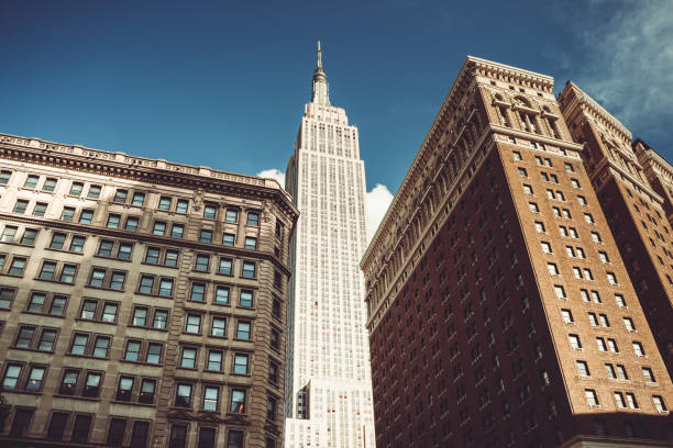 istock urban view of the empire state building 864436422