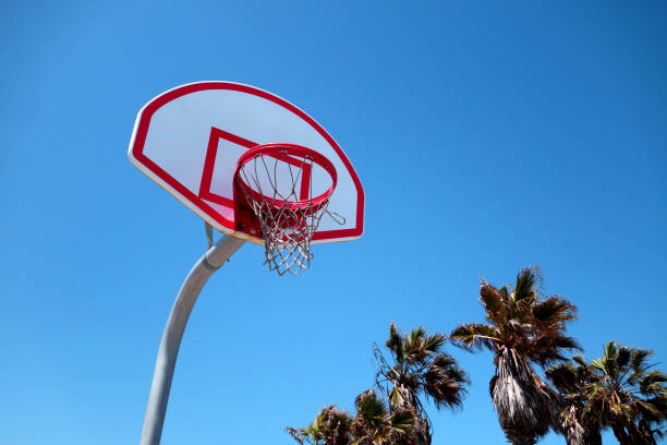 istock outdoor basketball hoop 864436934
