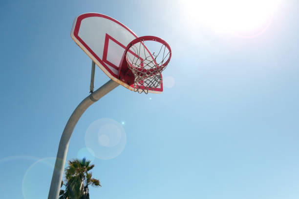istock outdoor basketball hoop 864437126