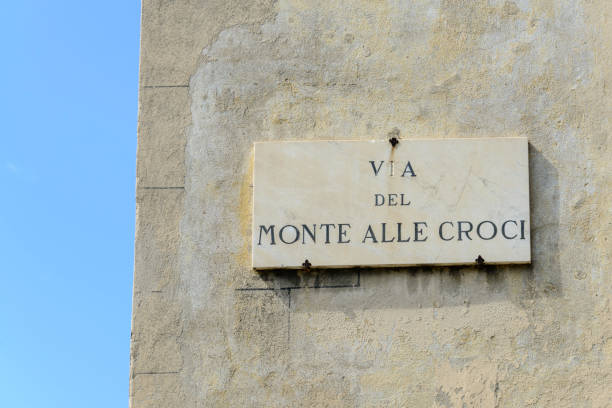 istock Via Del Monte Alle Croce, Florence, Italy 864444564