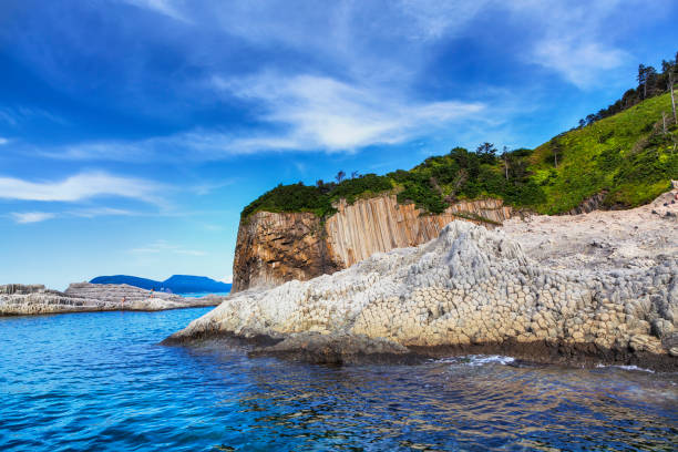 istock Cape Stolbchaty, Kunashir island, Russia 864445376