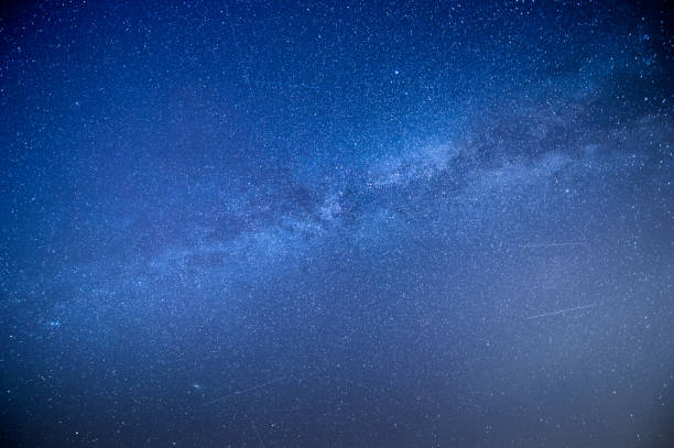 Milky Way Galaxy Center stock photo