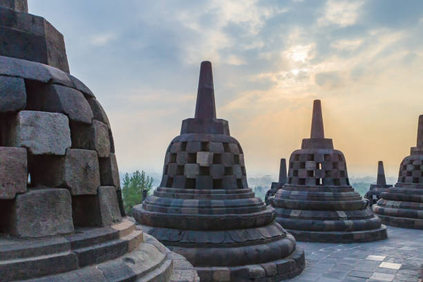 istock Borobudur  a 9th-century Mahayana Buddhist temple in Magelang. Central Java, Indonesia. 864453166