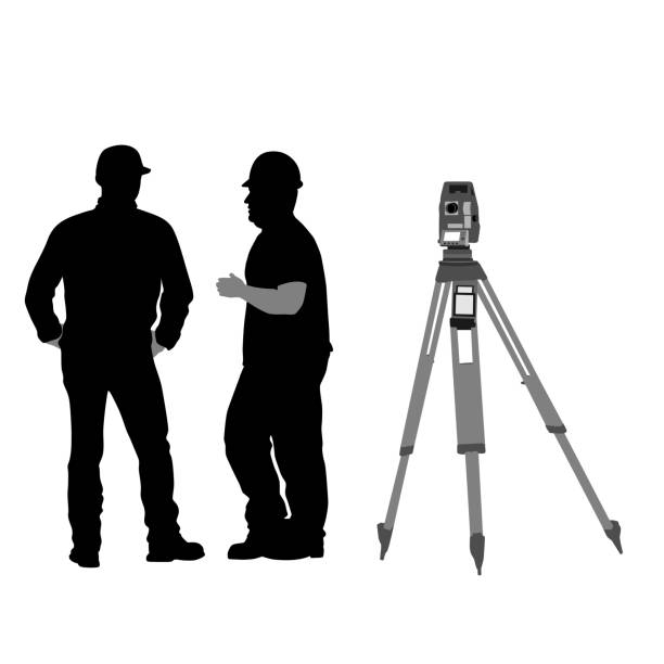 토론을 조사 - silhouette men foreman mature adult stock illustrations