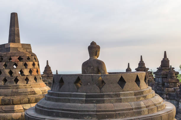 istock Borobudur  a 9th-century Mahayana Buddhist temple in Magelang. Central Java, Indonesia. 864454182