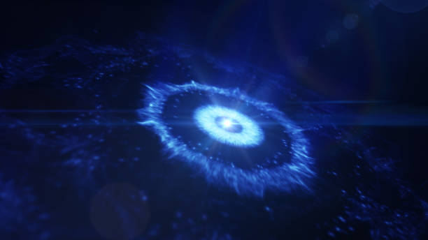 istock Abstract space or time travel concept background, intergalactic exploration supernova. 864456242