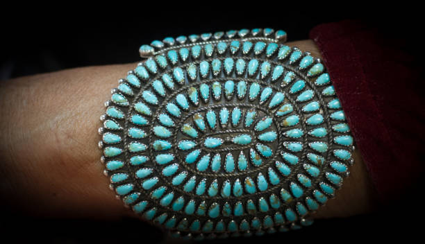 Looking at luxury watch on hand check the time at home