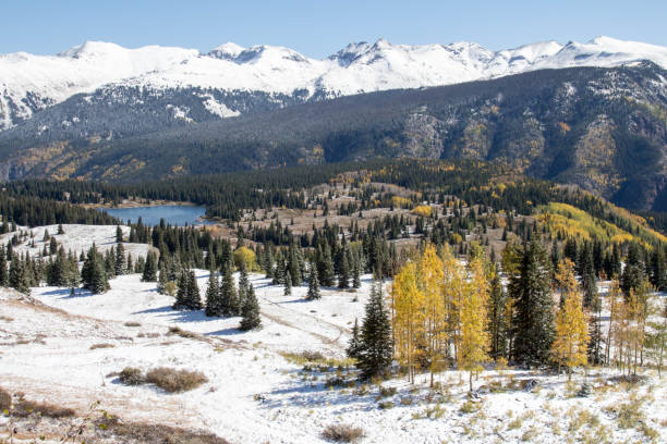 istock Autumn Molas Pass scenic overlook near Silverton, Colorado 864461284