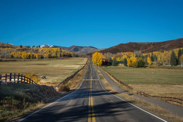 istock Road in Colorado 864462488