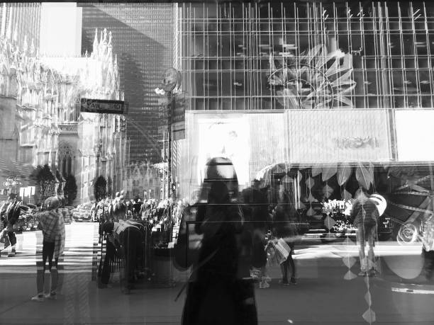 istock Women reflecting on the window 864463512