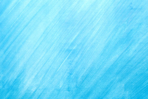 istock Bright watercolor blue stain drips. Abstract illustration on a white background. Banner for text, grunge element for decoration . 864469834