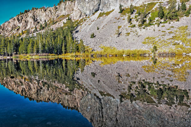 istock Mary Lake Mammoth Lakes with Reflections and Color 864470228