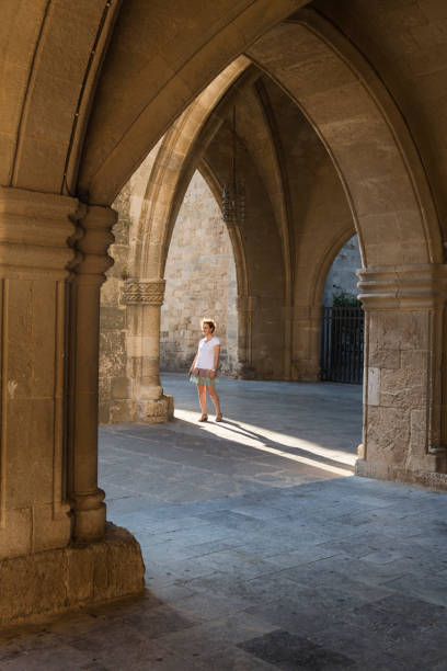 istock Woman in Rhodes 864470306
