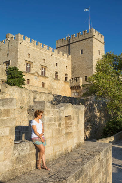 istock Woman in Rhodes 864471076