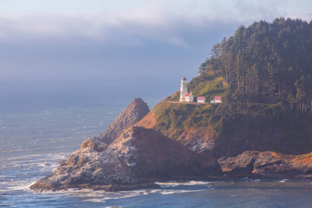 istock Heceta Head Lighthouse on the Oregon coastline 864471276