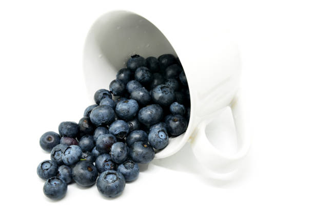 istock Tasty blueberries isolatedv 864475980