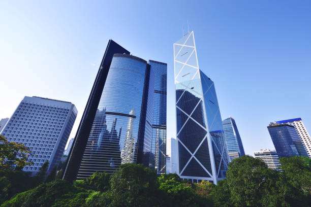 istock Hong Kong's Central District Skyscrapers 864481394