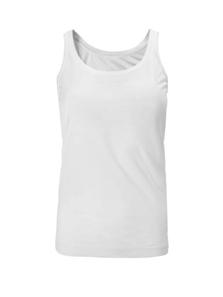 istock Sleeveless shirt isolated on white 864481782