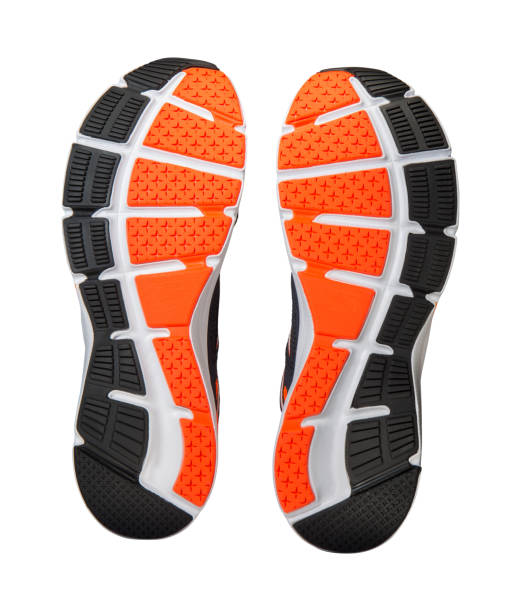 istock sole of running shoe isolated on white background with clipping path 864481856