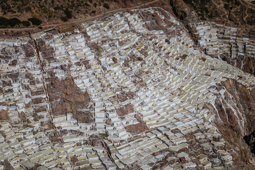 The Sacred Valley of the Incas near the Machu Picchu in Peru