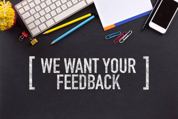 istock WE WANT YOUR FEEDBACK CONCEPT ON BLACKBOARD 864485154