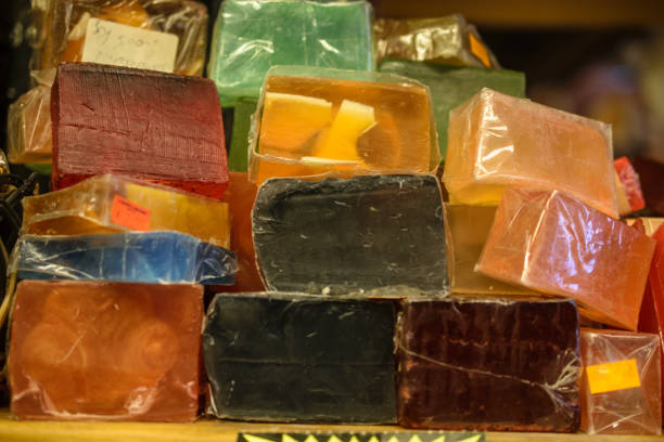 istock Multicolored soap in the store in Larnaca, Cyprus 864486904
