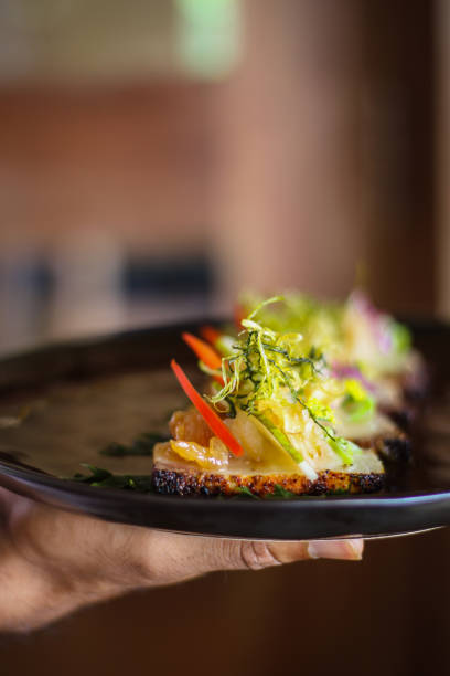 istock Japanese Fine Dining Hamachi Dish 864492884