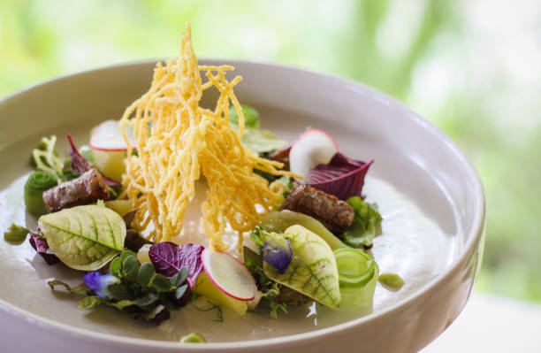Healthy Dish with Salad