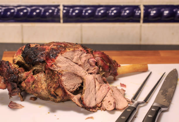 istock A Roast Leg of Lamb 864494060