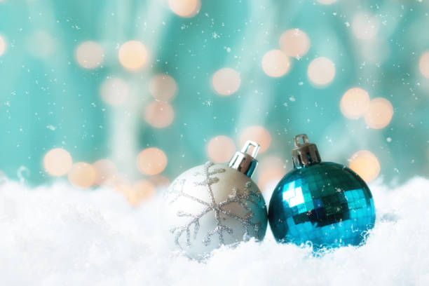 istock Christmas decoration on abstract background with tree light for holiday card 864499528