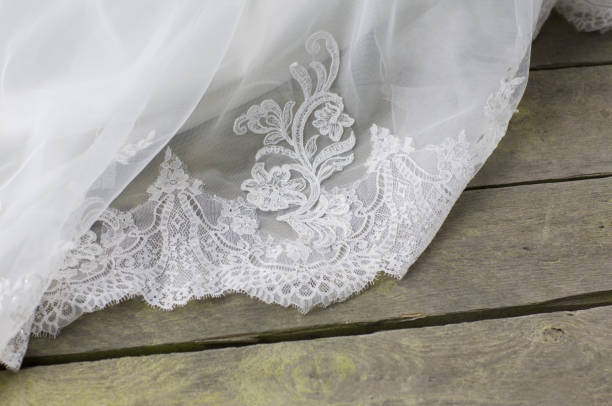 istock Details wedding dress 864503268