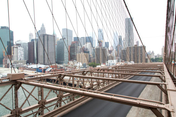 istock New York, Lower Manhattan skyline as seen from the Brooklyn Bridge 864504228