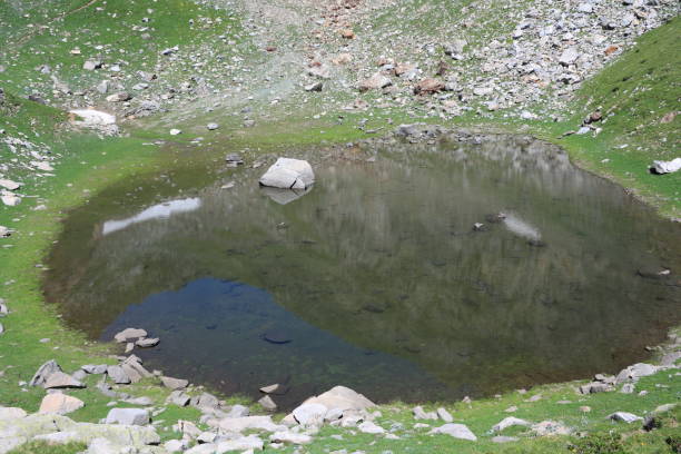 istock Pyrenean lake in Ariege, France 864504700