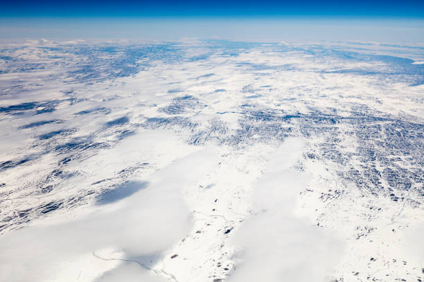 istock Arctic Landscape in Greenland, Aerial View 864513510
