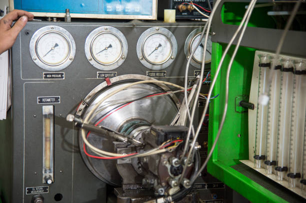 istock close-up high pressure diesel fuel pump test bench 864514196