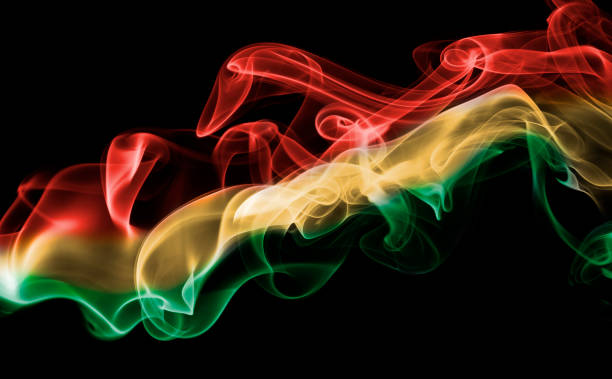 istock Bolivia national smoke flag 864520952