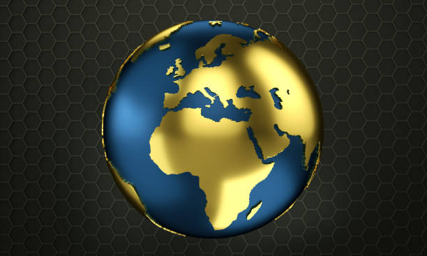 istock World sphere, virtual planet Earth - Illustration 864529770