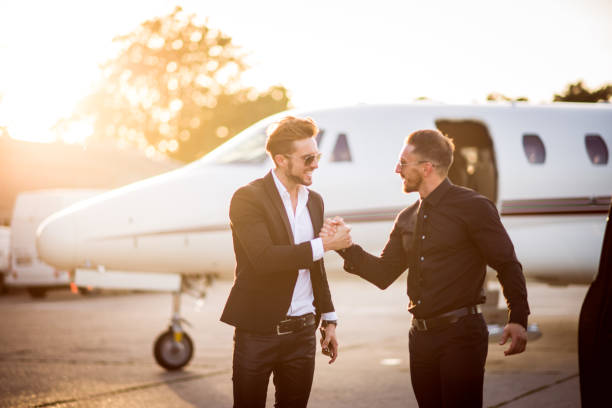 istock Men at the airport 864530904