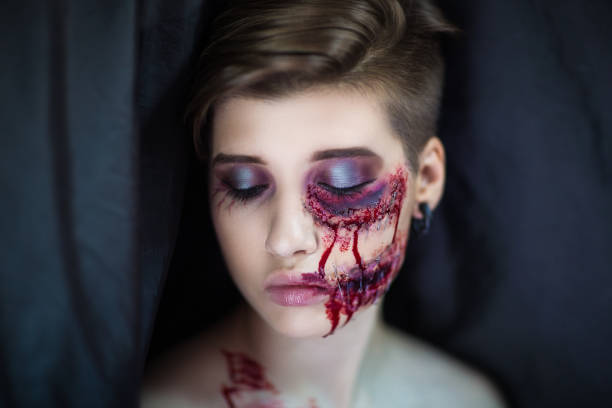 istock woman halloween horror 864538558