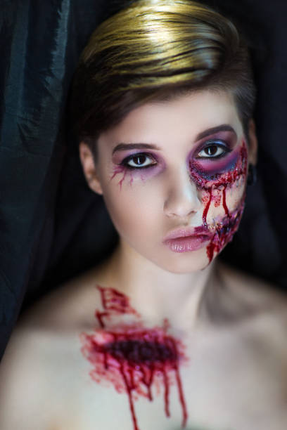 istock woman halloween horror 864538582